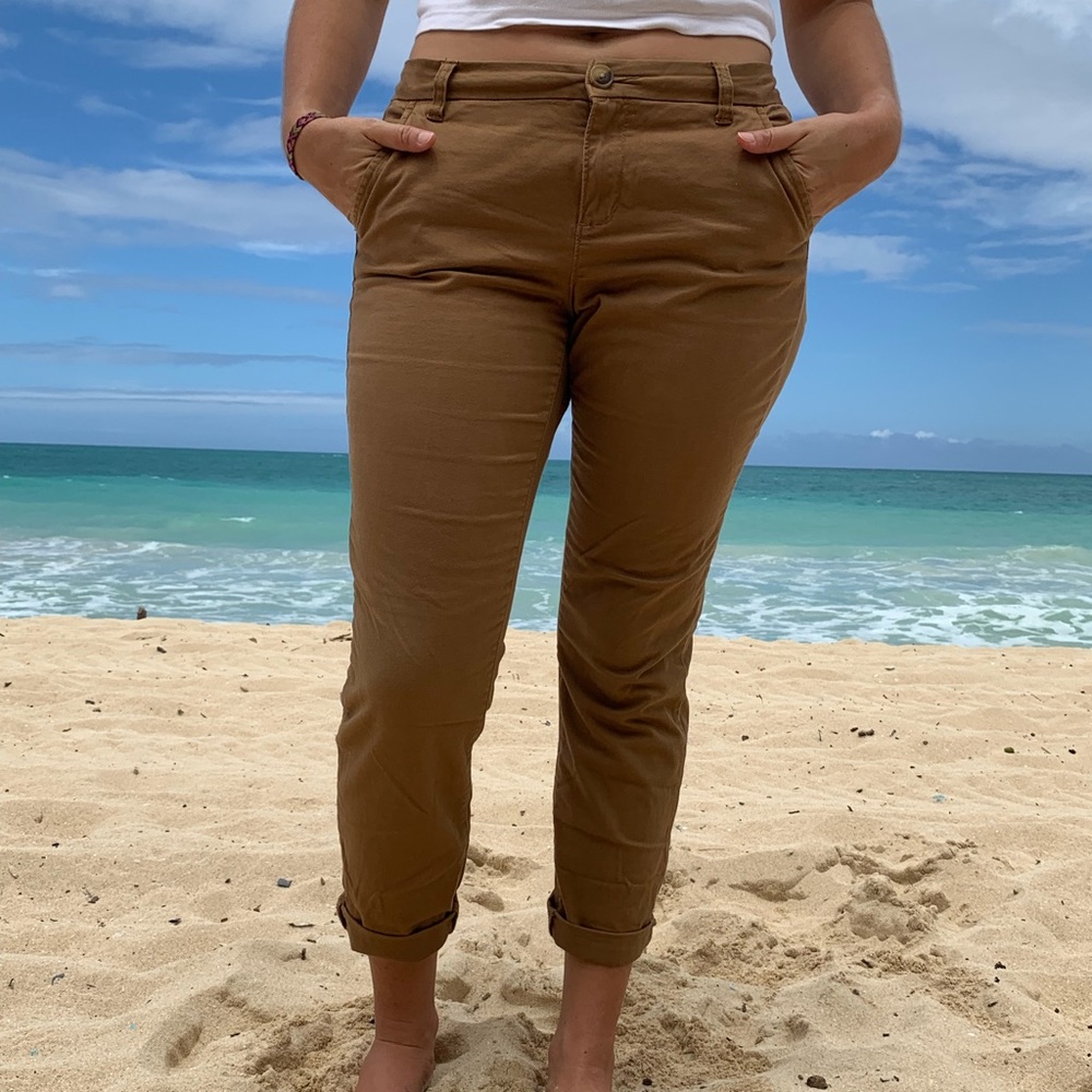Pacsun low rise, straight leg, chino pants